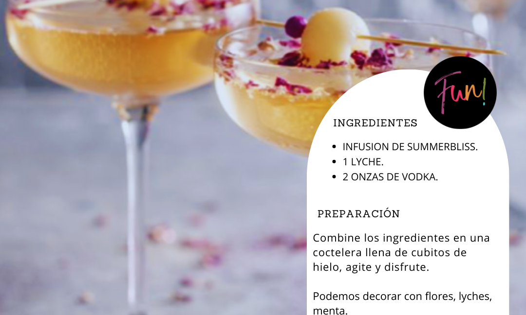 Coctel suspiro de SummerBliss