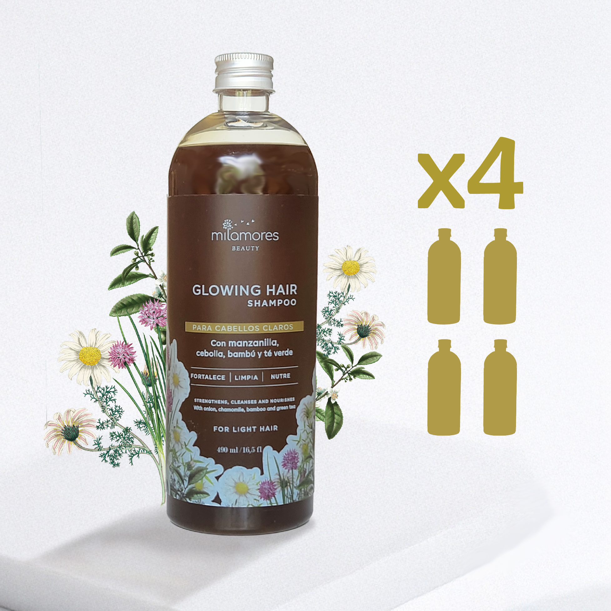 Shampoo GlowingHair - Chamomile for Light Hair