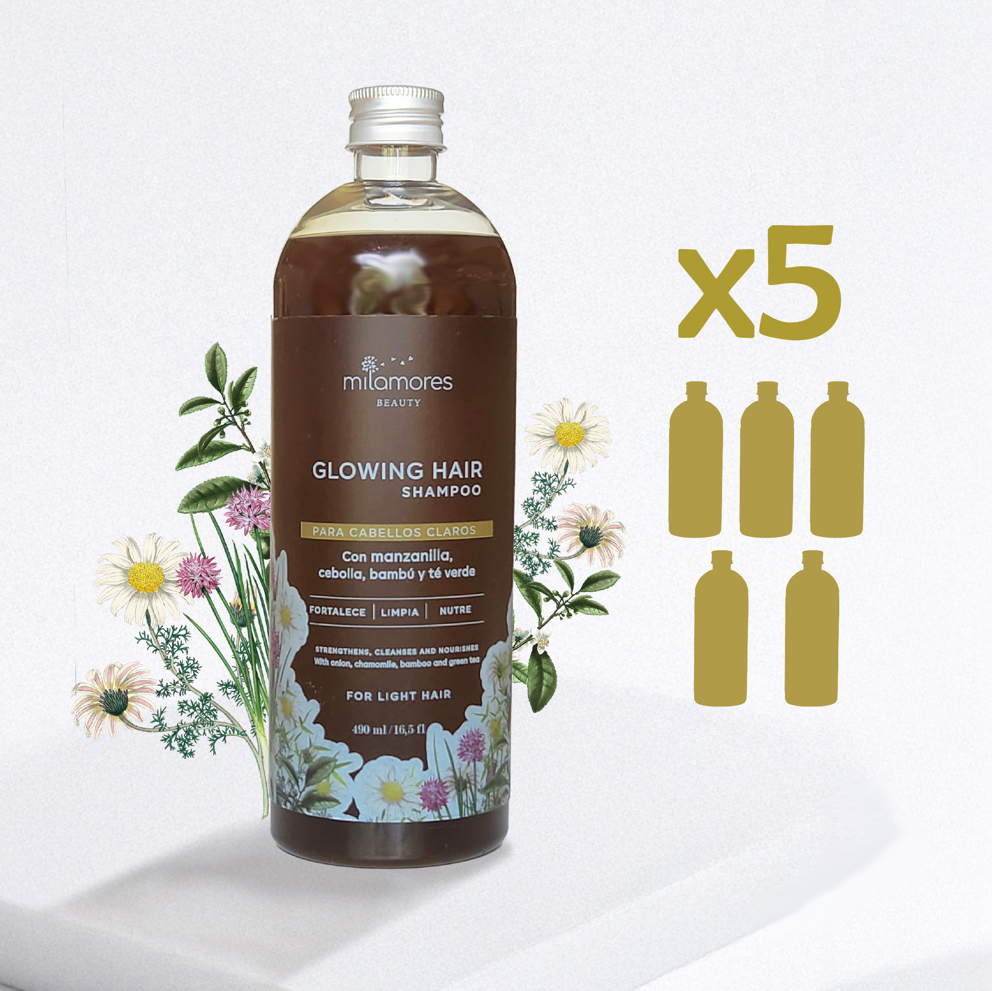 Shampoo GlowingHair - Chamomile for Light Hair