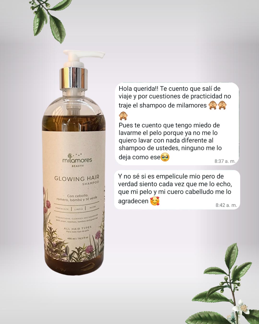 Shampoo GlowingHair - Chamomile for Light Hair